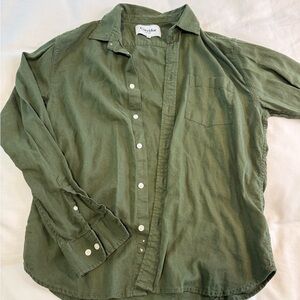 Corridor Men's Green Casual Button Down Shirt